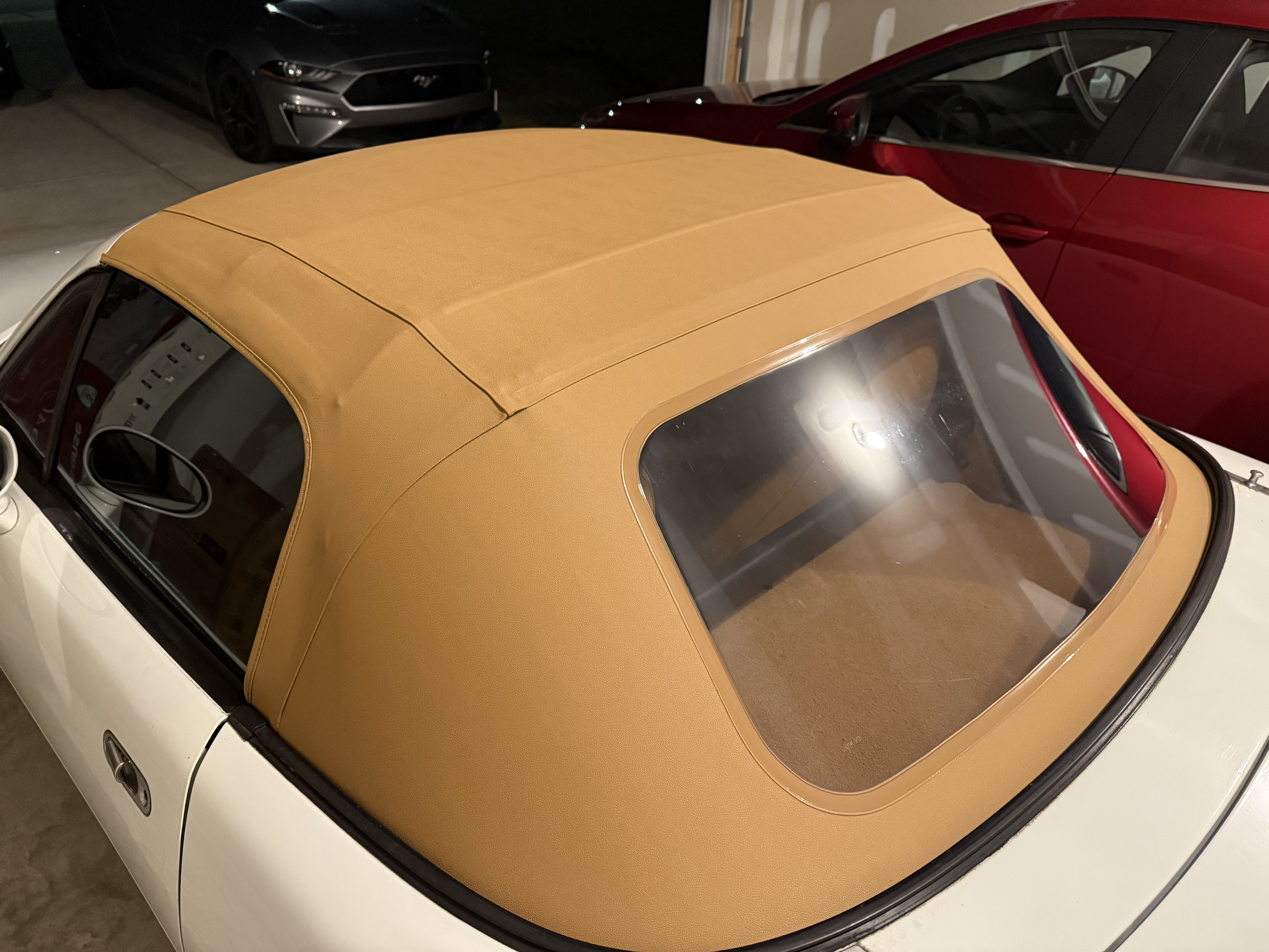 Finished Miata soft top install